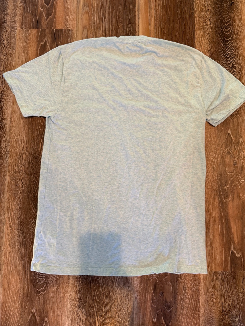 Birddogs Crew Neck Pocket T-Shirt in Light Blue Heather Size L - Picture 6 of 6
